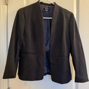 J. Crew Going out blazer in stretch twill. Beautiful true black.